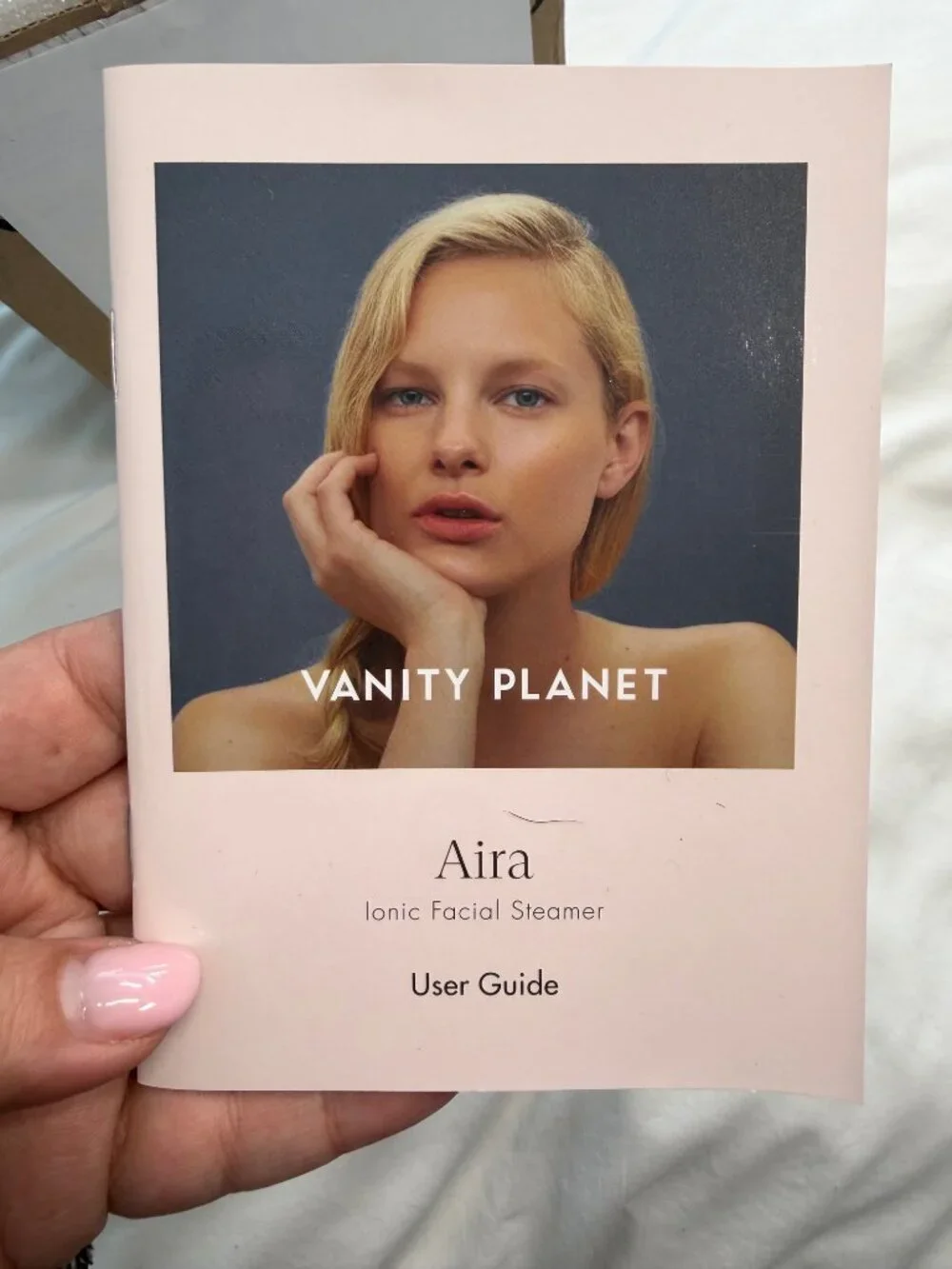 NEW Vanity Planet Aira Ionic Facial Steamer Rose Gold | Nano Ionic Pore Cleanser